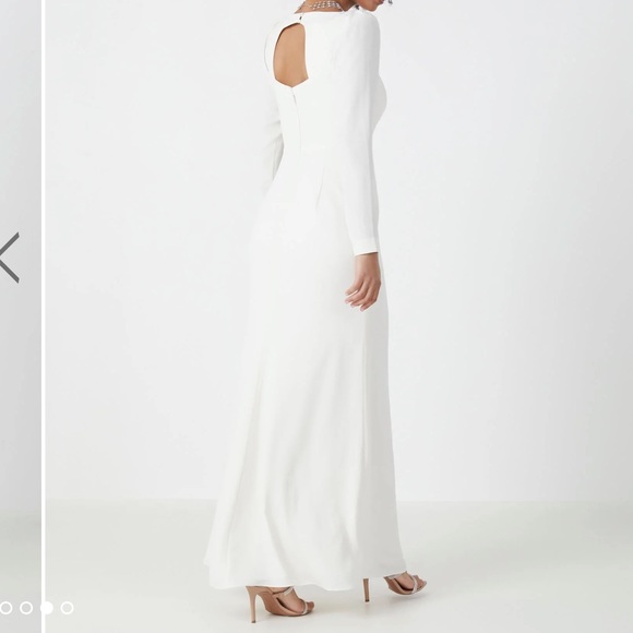 BCBGMAXAZRIA Faye Square Neck Evening Gown - Picture 3 of 3